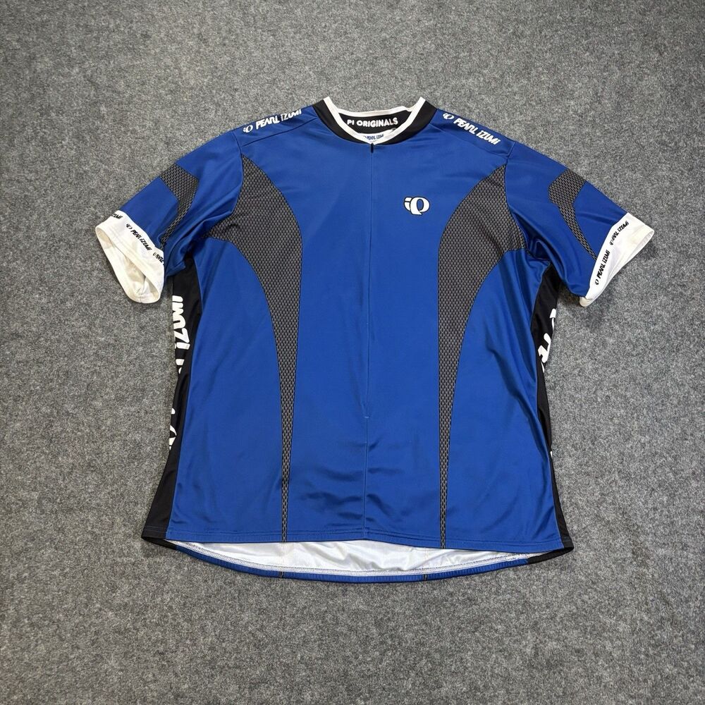 Pearl Izumi Cycling Jersey Size 2XL Select Series Short Sleeve 3/4 Zip